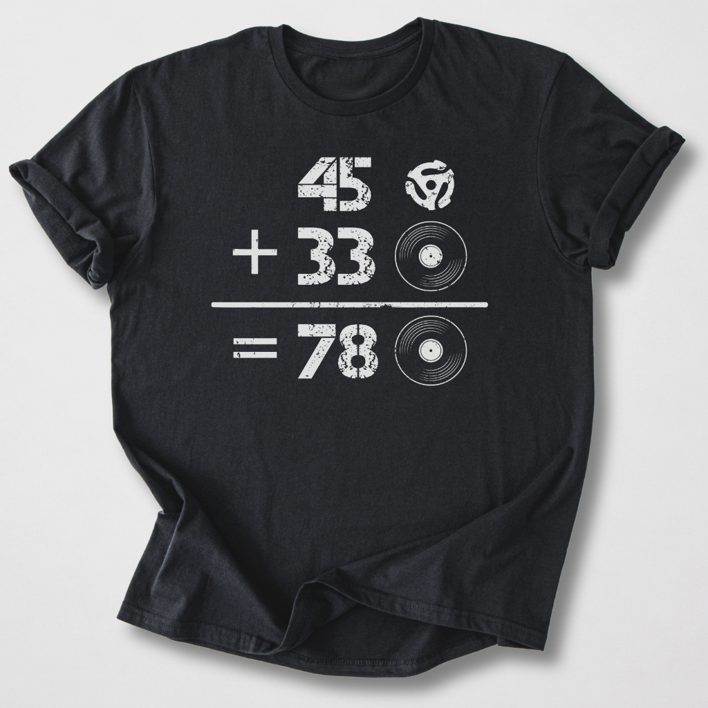 Spin Math Vinyl T-Shirt