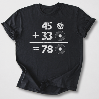 Spin Math Vinyl T-Shirt