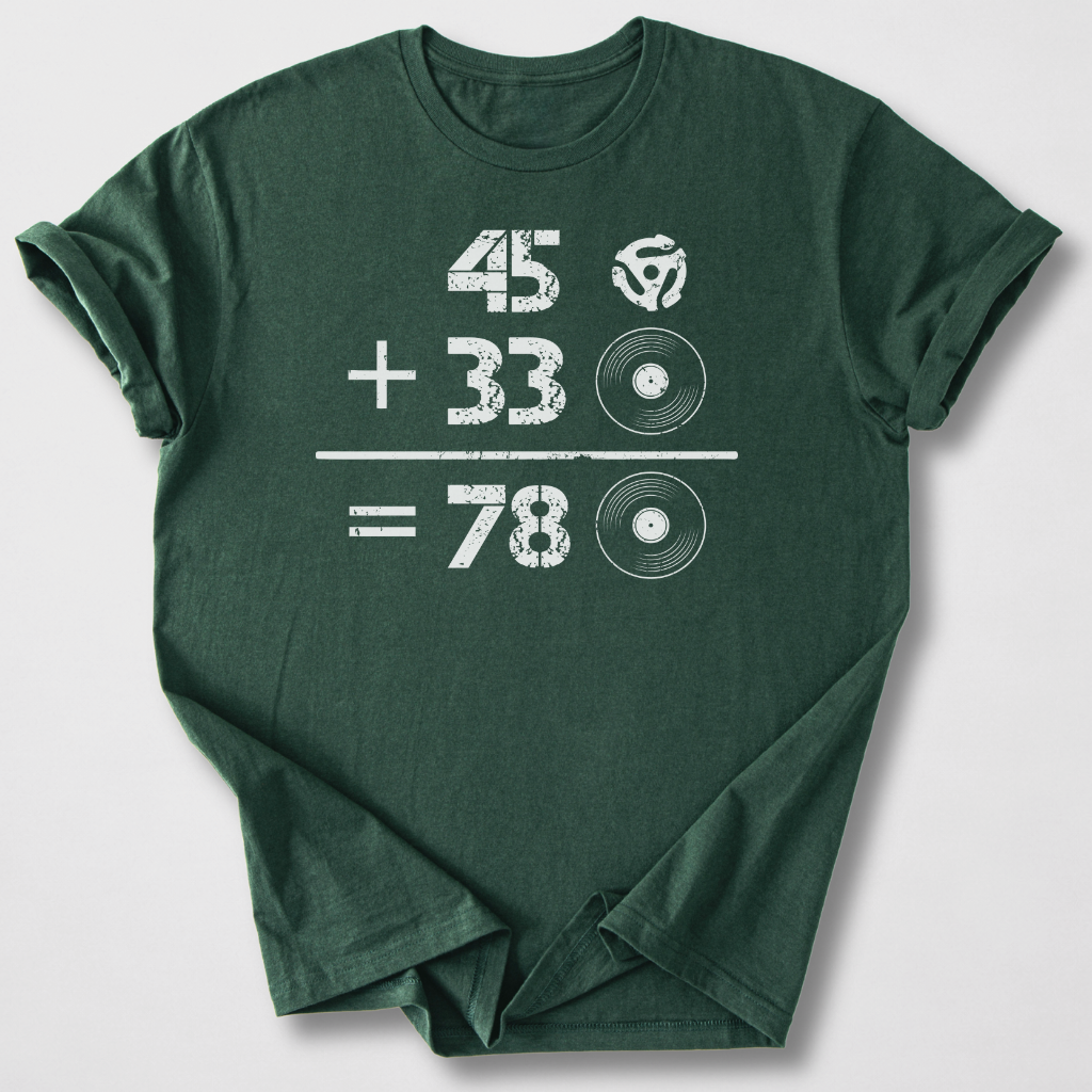 Spin Math Vinyl T-Shirt