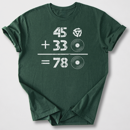 Spin Math Vinyl T-Shirt