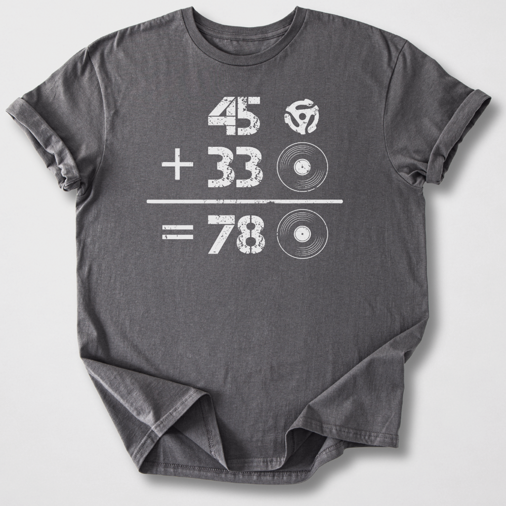 Spin Math Vinyl T-Shirt