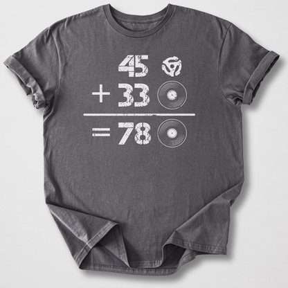 Spin Math Vinyl T-Shirt