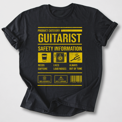 Guitarist Safety T-Shirt