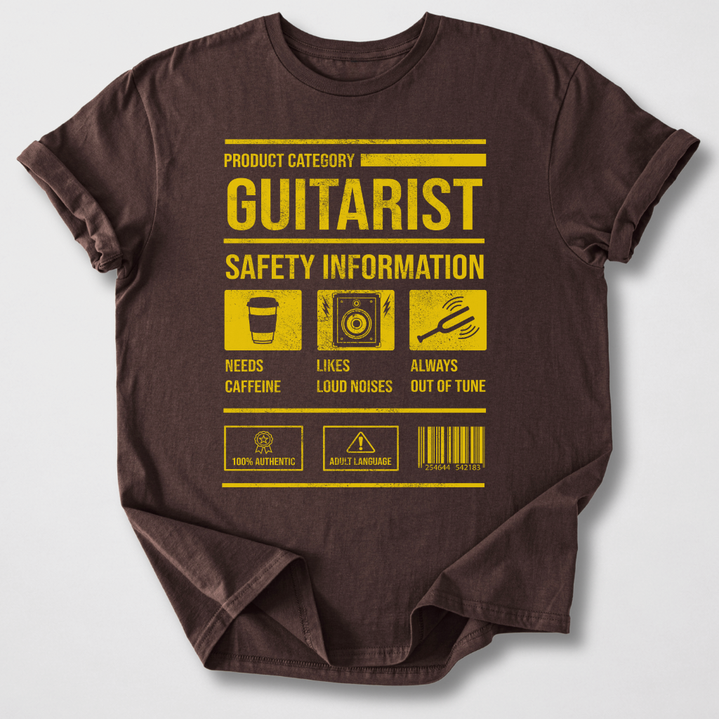 Guitarist Safety T-Shirt