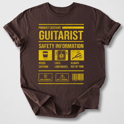 Guitarist Safety T-Shirt