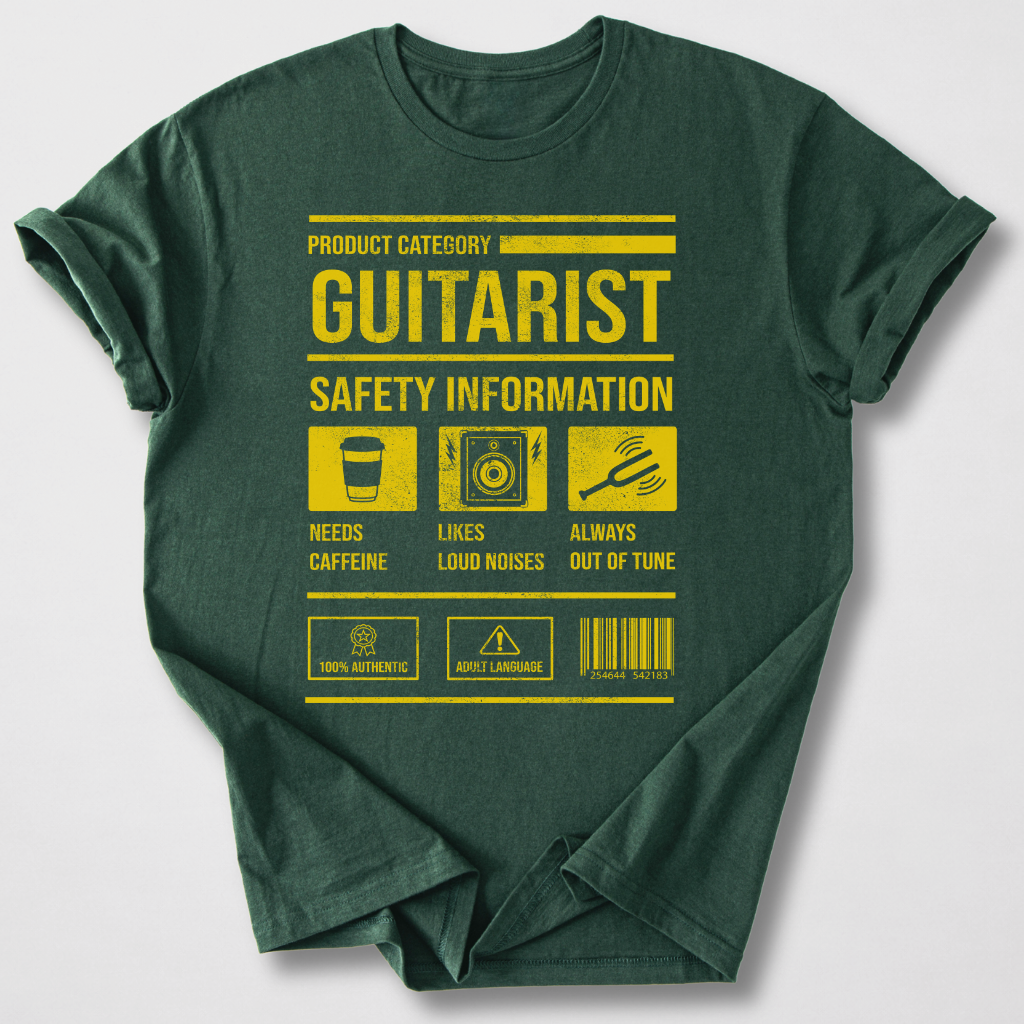 Guitarist Safety T-Shirt