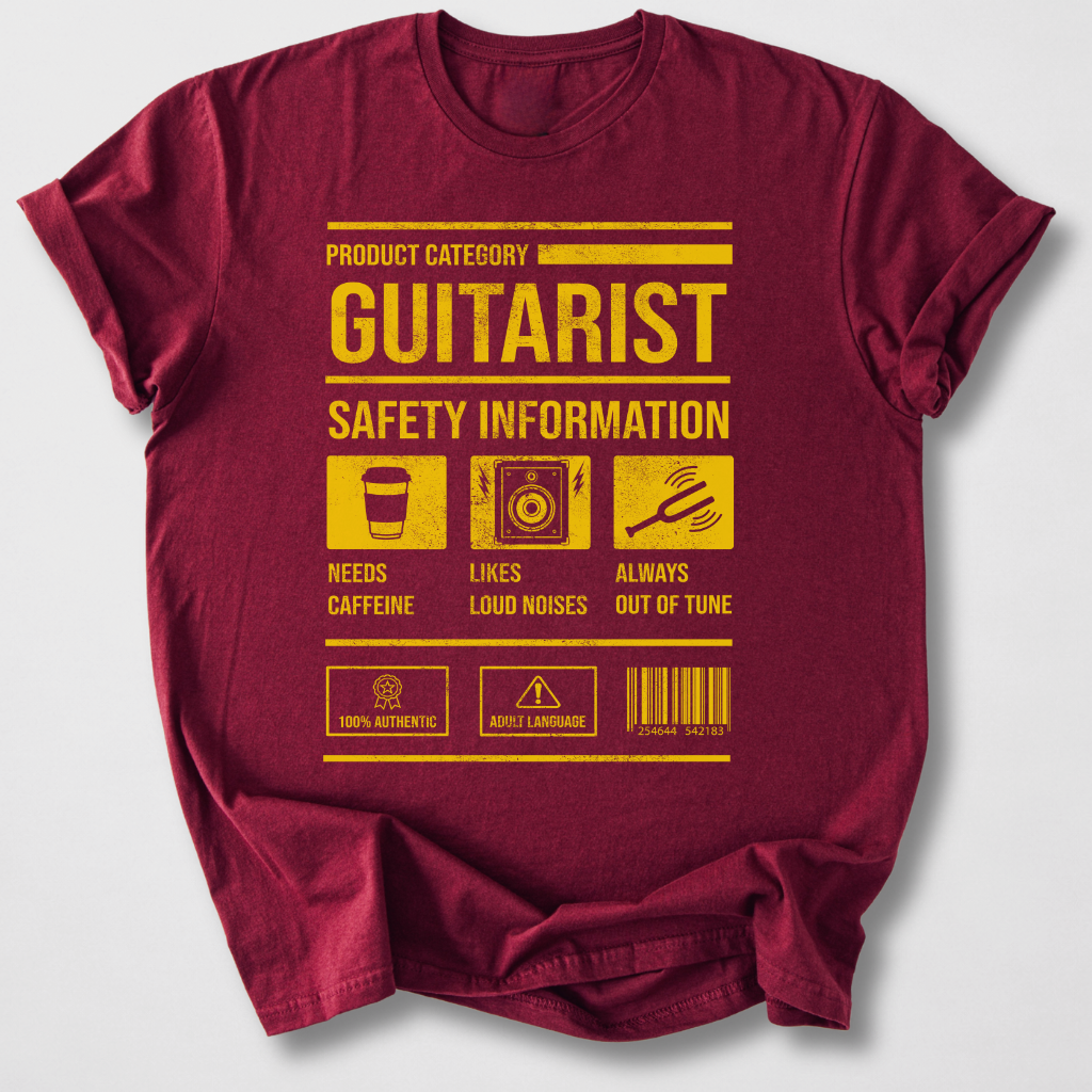 Guitarist Safety T-Shirt
