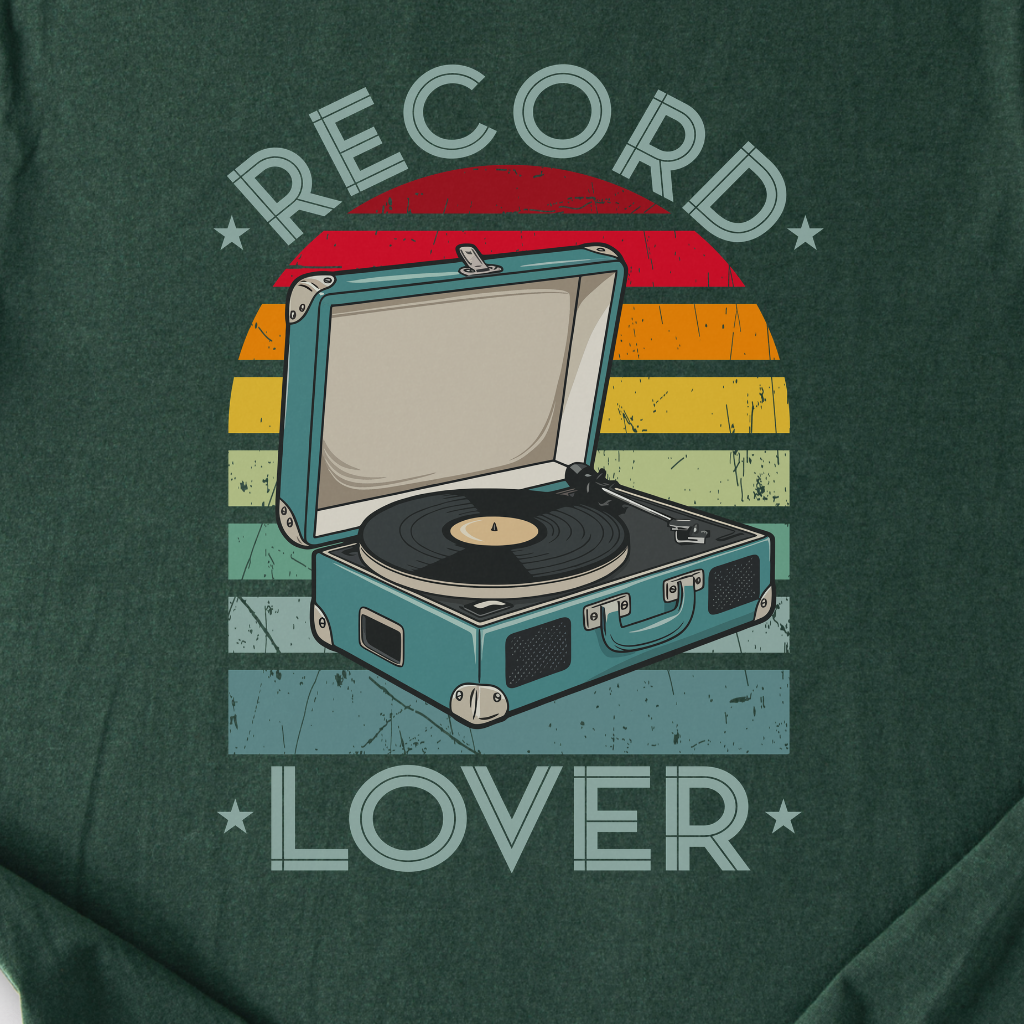 Record Lover Vinyl T-Shirt