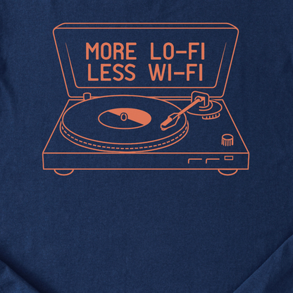 More Lo-Fi Less Wi-Fi Vinyl T-Shirt