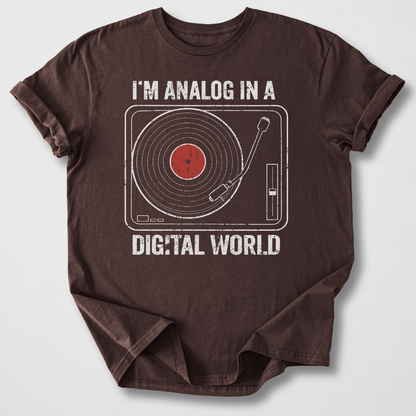 I'm Analog Vinyl T-Shirt