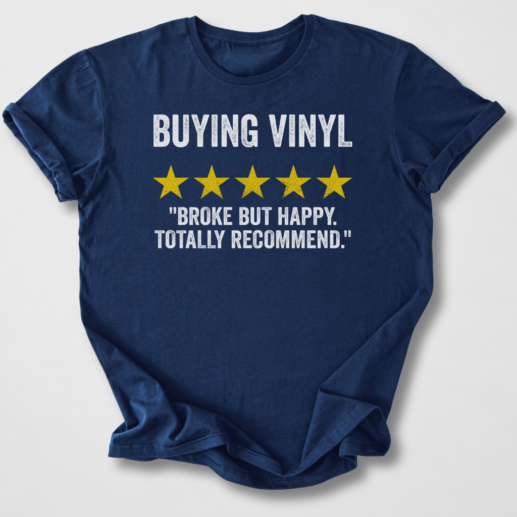 Buying Vinyl T-Shirt