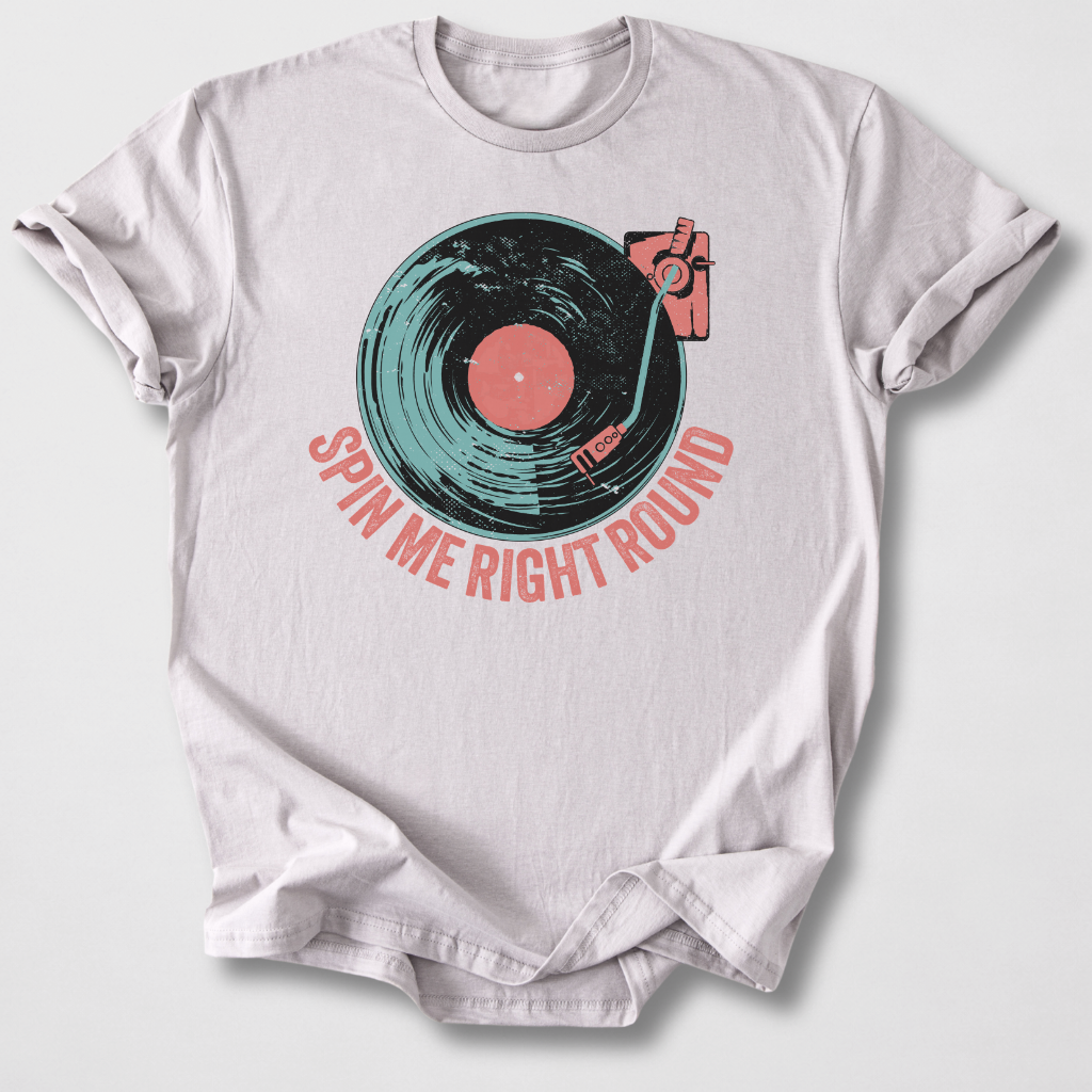 Spin Me Right Round Vinyl T-Shirt