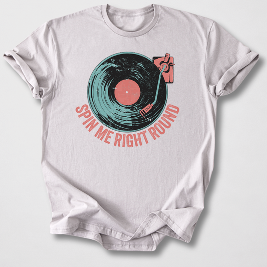 Spin Me Right Round Vinyl T-Shirt