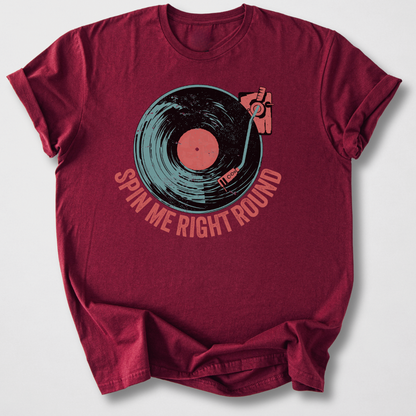 Spin Me Right Round Vinyl T-Shirt