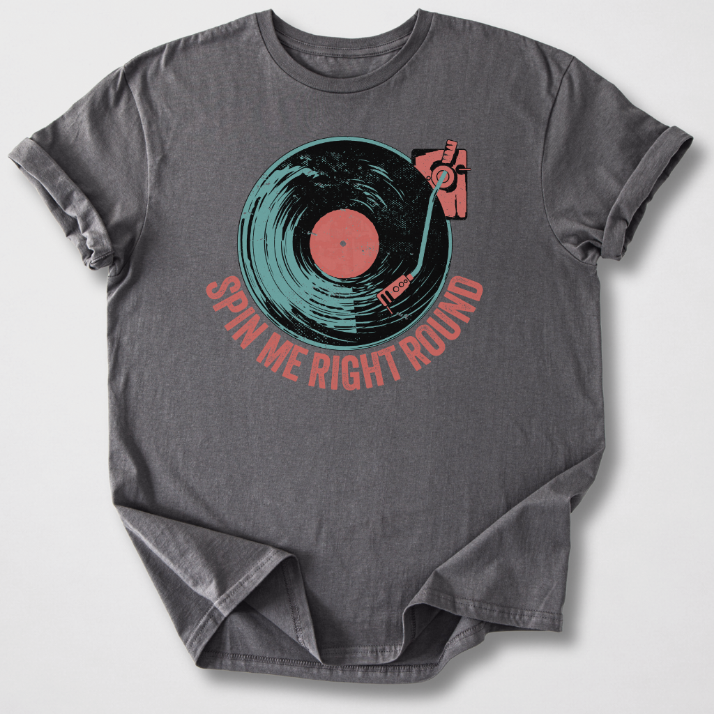 Spin Me Right Round Vinyl T-Shirt