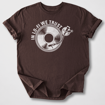 In Lo-Fi We Trust Vinyl T-Shirt