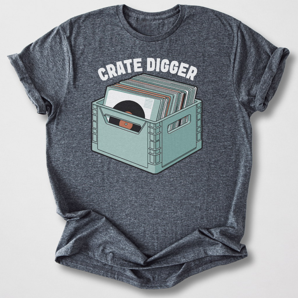Crate Digger Vinyl T-Shirt
