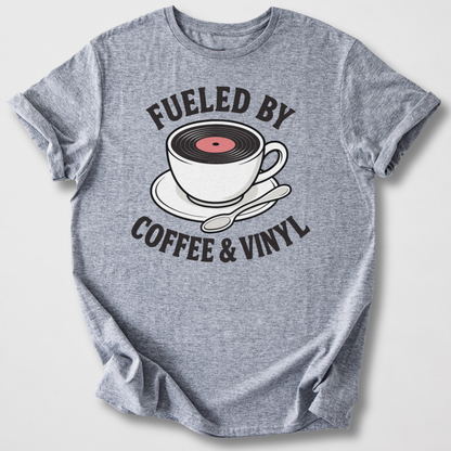 Fueled By Coffee And Vinyl T-Shirt