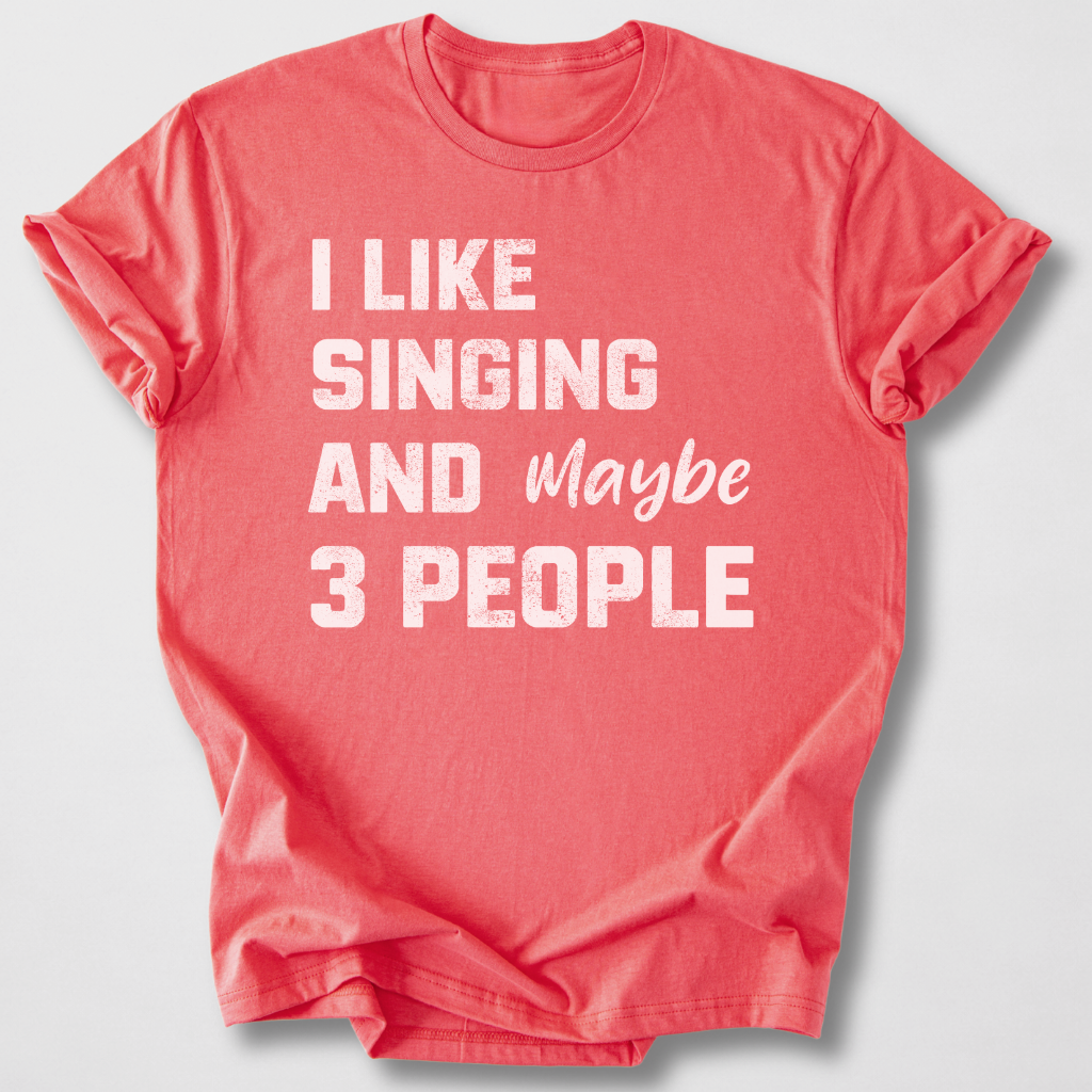 I Like Singing T-Shirt