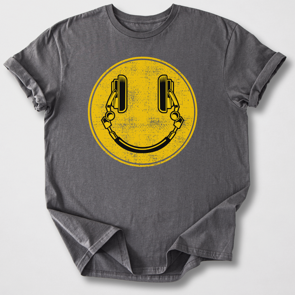 Music Mood Smiley T-Shirt