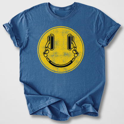 Music Mood Smiley T-Shirt
