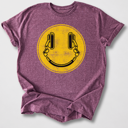 Music Mood Smiley T-Shirt