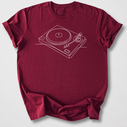 Linear Spins Vinyl T-Shirt