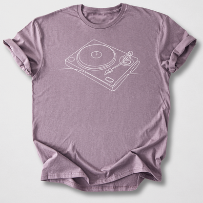 Linear Spins Vinyl T-Shirt