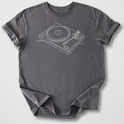 Linear Spins Vinyl T-Shirt