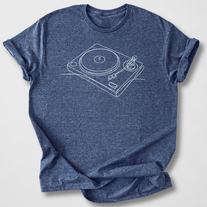 Linear Spins Vinyl T-Shirt