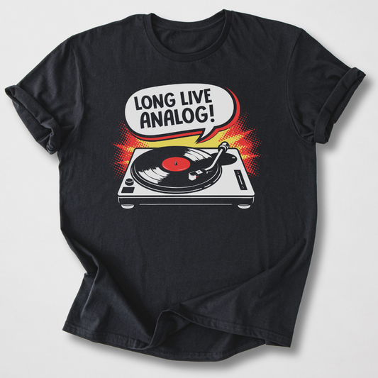 Long Live Analog Vinyl T-Shirt