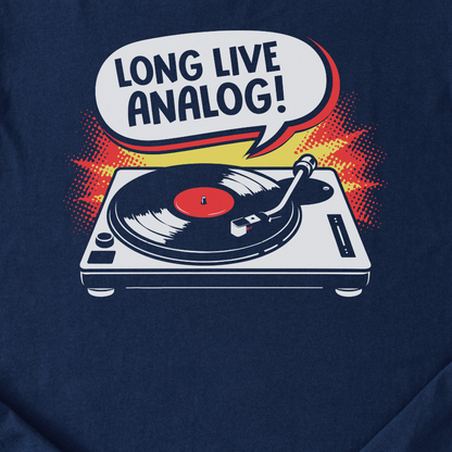 Long Live Analog Vinyl T-Shirt