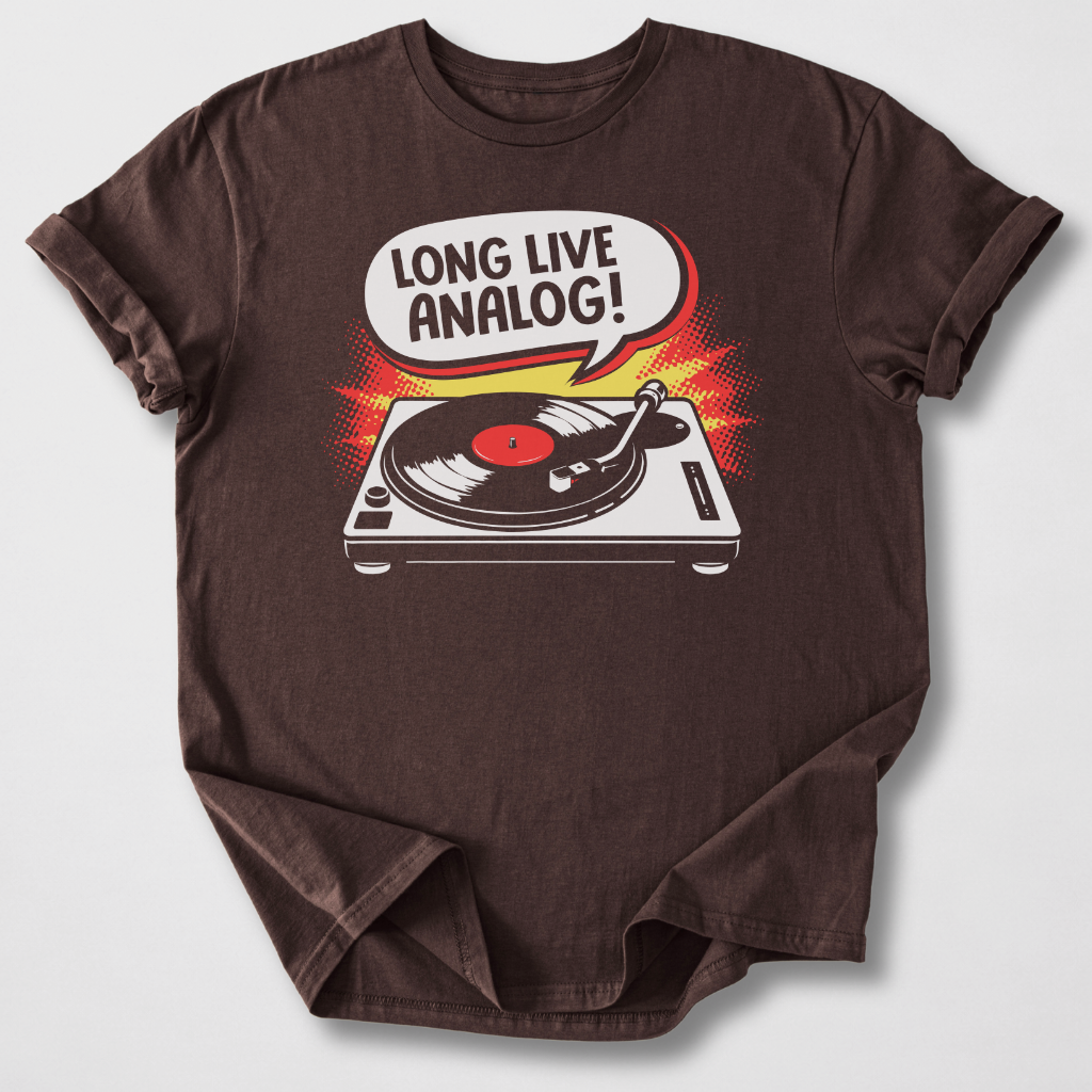 Long Live Analog Vinyl T-Shirt