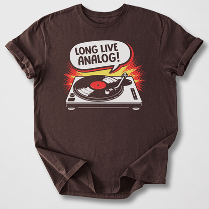 Long Live Analog Vinyl T-Shirt