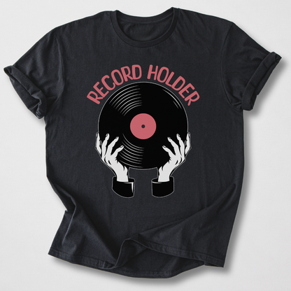 Record Holder Vinyl T-Shirt