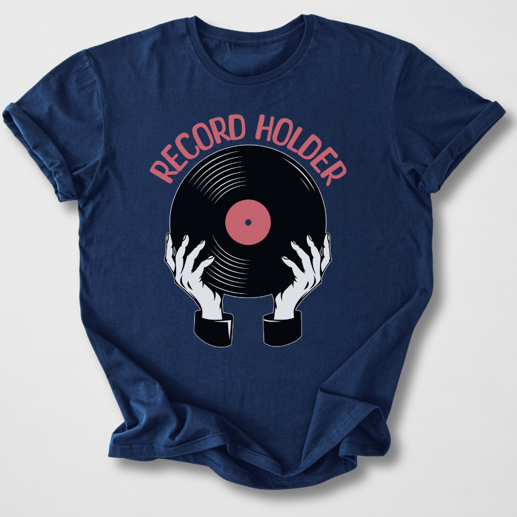 Record Holder Vinyl T-Shirt