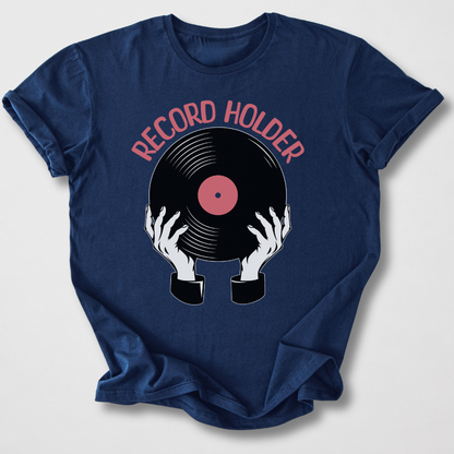 Record Holder Vinyl T-Shirt