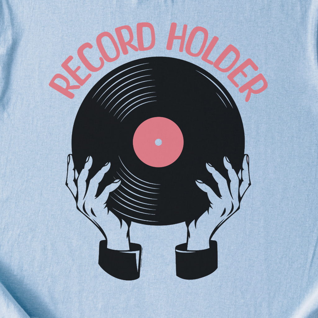 Record Holder Vinyl T-Shirt