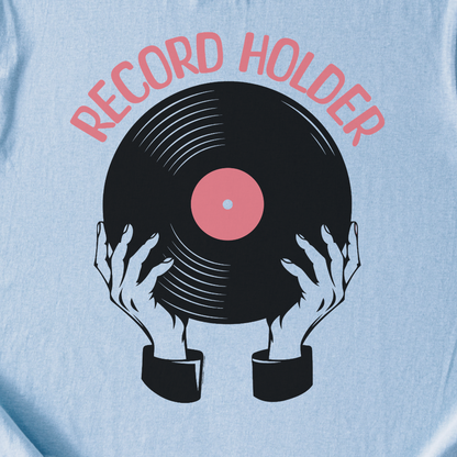Record Holder Vinyl T-Shirt