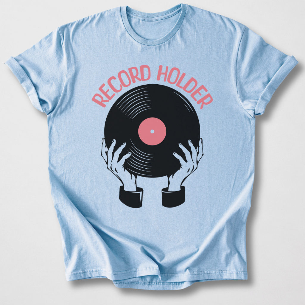 Record Holder Vinyl T-Shirt
