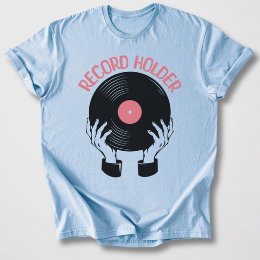 Record Holder Vinyl T-Shirt