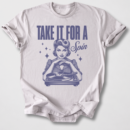 Take It For A Spin Vinyl T-Shirt