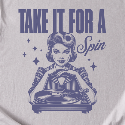 Take It For A Spin Vinyl T-Shirt