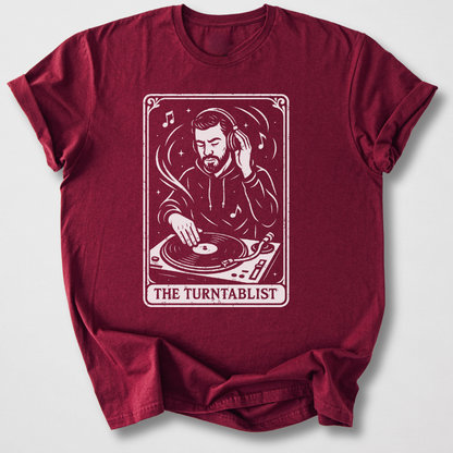 The Turntablist Tarot Card T-Shirt