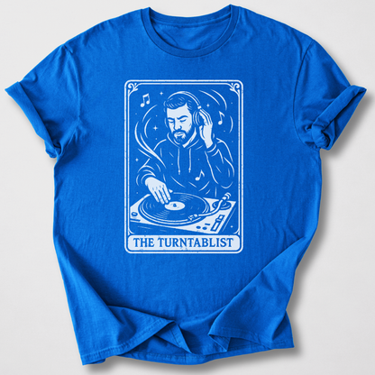 The Turntablist Tarot Card T-Shirt