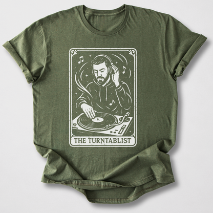 The Turntablist Tarot Card T-Shirt