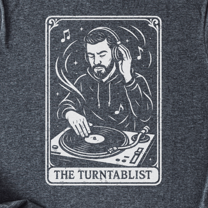 The Turntablist Tarot Card T-Shirt