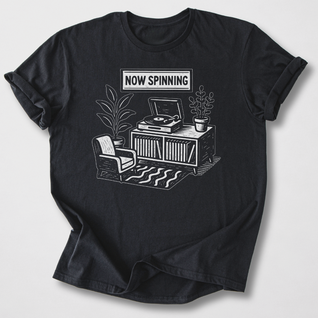 Now Spinning Vinyl T-Shirt