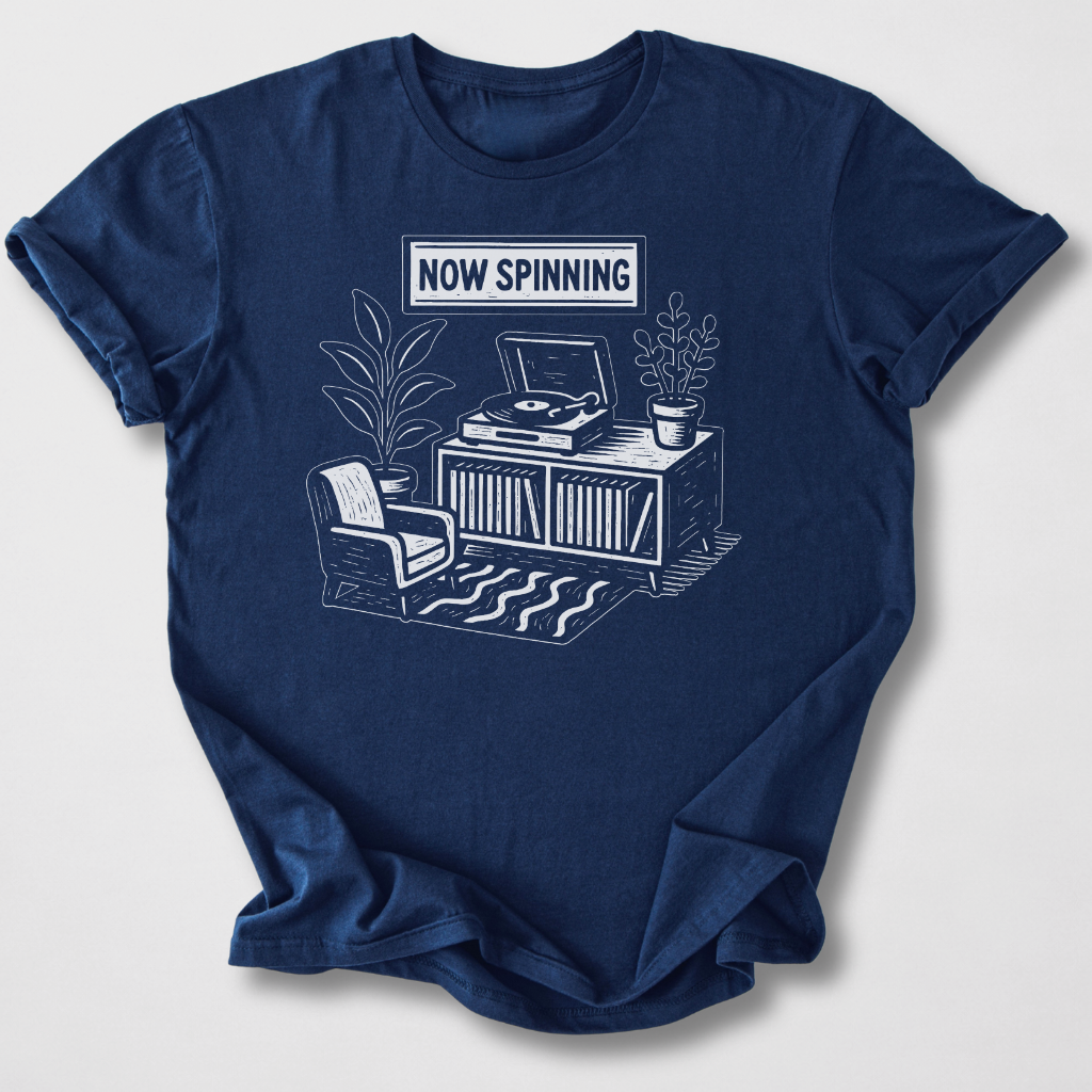 Now Spinning Vinyl T-Shirt