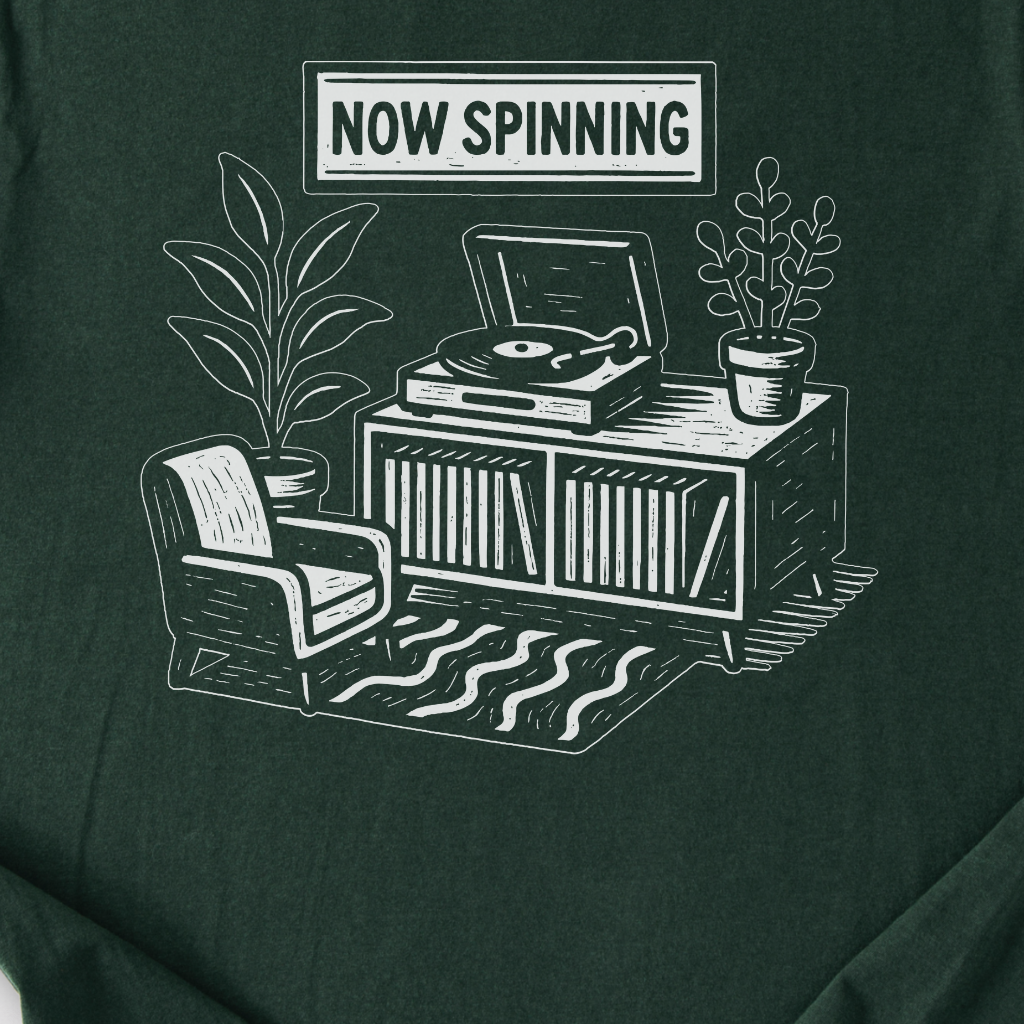 Now Spinning Vinyl T-Shirt